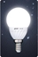 Изображение Шарик LED Е14 3W 4100К хол. Gauss