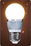 Изображение Шарик LED Е27 5W 2700К тепл. Gauss