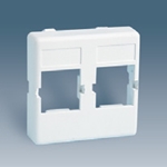Изображение 27487-35 Адаптер под 2 розетку RJ-45AMP
