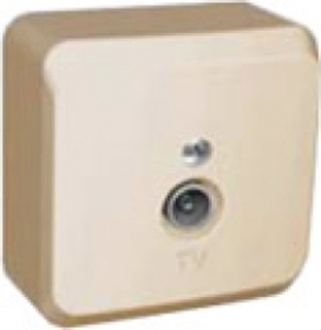 Изображение TVA -002К Розетка TV крем