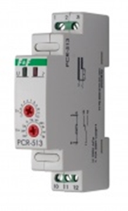 Изображение Реле времени PCR-513 F&F с задержкой 10А