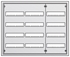 Изображение ABB U43 Шкаф распределительный в нишу 144 мод. 684х810х120