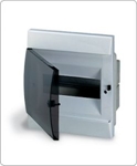 Изображение LUC 1SL0510A06 UNIBOX бокс в нишу 8М прозр.дверь белый (с клемм)