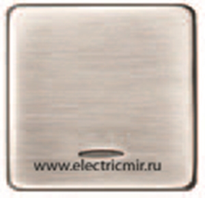 Изображение FD04312NS Клавиша широкая с подсветкой NICKEL SATIN