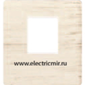 Изображение FD04317BD-M Накладка для 1го разъема RJ45 WHITE DECAPE черный