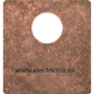 Изображение FD04315RU-M Накладка розетки TV RUSTIC COPPER черный