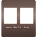 Изображение FD04318GR-M Накладка для 2го разъема RJ45 GRAPHITE черный