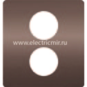 Изображение FD04316GR-A Накладка розетки TV/SAT GRAPHITE беж