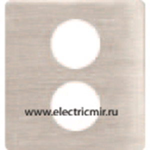 Изображение FD04316NS-A Накладка розетки TV/SAT NICKEL SATIN беж