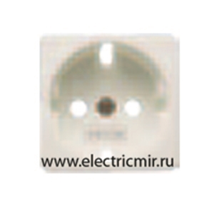 Изображение FD16723 Накладка розетки 2к+з белый