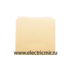 Изображение FD16901-A Накладка розетки 2к+з с крышкой бежевая FEDE