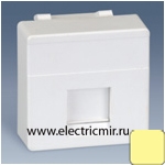 Изображение 27087-32 Адаптер для RJ-45 слоновая кость Simon