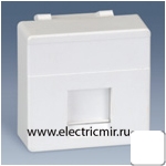 Изображение 27087-35 Адаптер для RJ-45 белый Simon