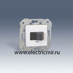 Изображение 75411-30 Выключатель автоматический термомагнитный 16А 1P+N Simon