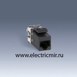 Изображение 75540-39 Коннектор RJ-45 черный Simon