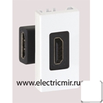 Изображение 2701094-030 Разъем HDMI белый узкий Simon