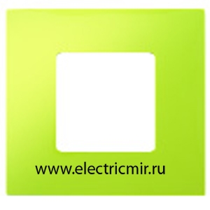 Изображение 2700617-065 Рамка-декор 1 пост фисташковая Simon