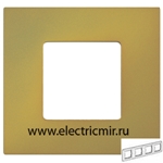 Изображение 2700647-081 Рамка-декор 4 поста Артик желтый Simon