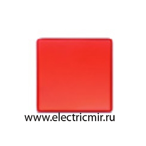 Изображение 2720010-110 Клавиша сменная красная прозрачная Simon