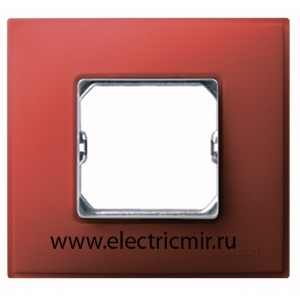Изображение 27771-66 Рамка 1 пост Neos рубиновая Simon