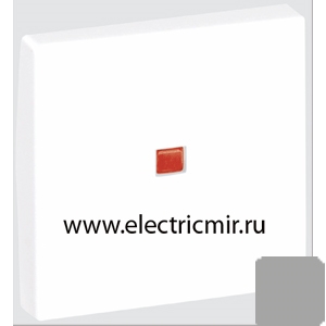 Изображение К112-8 Клавиша для выключателя К302, 45х45, алюминий Simon