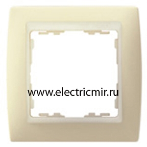 Изображение 82710-31 Рамка 1 пост слоновая кость Simon