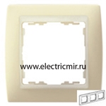 Изображение 82730-31 Рамка 3 поста слоновая кость Simon