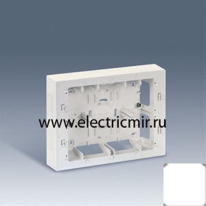 Изображение 27866-65 Коробка для наружного монтажа накладки 27721-35, 250х188х53 Simon
