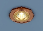 Изображение Точечный светильник 8020/2 BROWN/GD (коричневый / золотой)