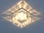 Изображение Встраиваемый потолочный светильник 7276 хром / прозрачный (CH/Clear)