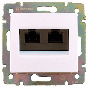 Изображение Розетка комп(RJ45) 2-ая 5 кат UTP (774231)