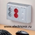 Изображение SBC400-8 Коробка CIMA PRO всборе для наружного монтажа на 4 CIMA-модуля, алюминий Simon Connect