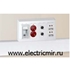 Изображение SBC350-8 Коробка CIMA PRO для наружного монтажа на 3 CIMA-модуля, алюминий Simon Connect