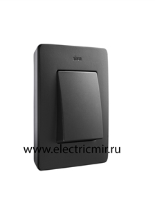 Изображение 8200610-238 Рамка на 1 пост, графит, основание алюминий, 82 Detail