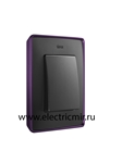 Изображение 8201610-251 Рамка на 1 пост,  фиолетовый - графит, 82 Detail