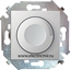 Изображение 1591311-030 Регулятор напряжения поворотно-нажимной, 500Вт, белый, винтовой зажим Simon