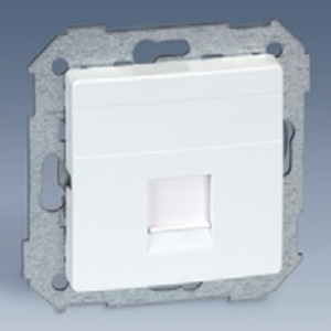 Изображение 82008-93 Адаптер со шорками графит на 1 коннектор UTP (RJ45), SYSTIMAX, S82, S82N, S82 Detail