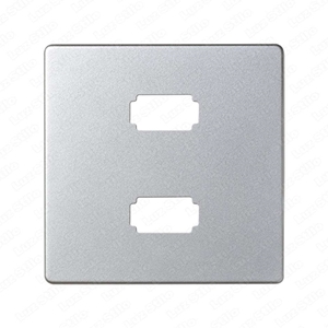 Изображение 8201090-033 Накладка для коннектора 2*USB 2.0 типа А, "мама", S82, S82N, S82 Detail, алюминий