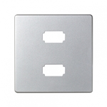 Изображение 8201090-038 Накладка для коннектора 2*USB 2.0 типа А, "мама", S82, S82N, S82 Detail,  графит