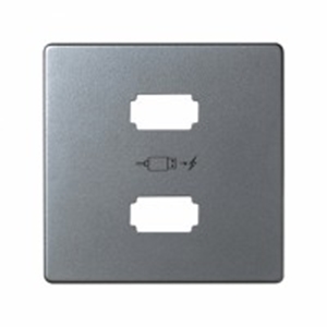 Изображение 8201090-093 Накладка для коннектора 2*USB 2.0 типа А, "мама", S82, S82N, S82 Detail,  алюминий