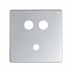 Изображение 8201092-033 Накладка для коннектора мини-джек + 2RCA, S82, S82N, S82 Detail,  алюминий