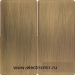 Изображение 82026-90 Клавиша для 2кл выключателя , S82 Detail, медь