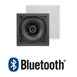 Изображение Динамики Встроенные Квадратные Flat С Bluetooth+AUX Вход