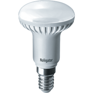 Изображение Лампа светодиодная LED зеркальная 5вт E14 R50 белая (94136 NLL-R)