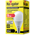 Изображение Лампа светодиодная LED 5вт E14 белая шар (94478 NLL-P-G45)