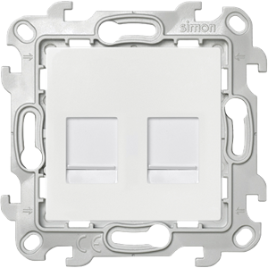Изображение 2450593-030 Розетка 2хRJ45 кат 5е UTP, бел