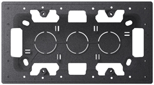 Изображение 2400752-038 Монтаж короб для накл монт на 2 модуля, графит