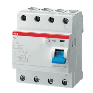 Изображение ABB F204AC УЗО 4Р 63А 30mA (AC)