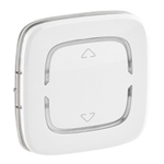 Изображение Legrand Valena ALLURE Бел MyHome Накладка механизма BUS/SCS.С символом "Вверх-вниз", 2 мод