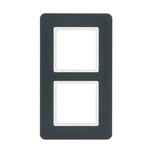Изображение Рамка, Q.7, 2-местная, антрацитовая Berker